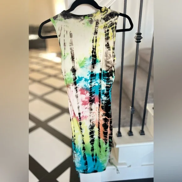 COTTON CITIZEN Side-Tie & Tie-Dye Dress - Picture 5 of 7